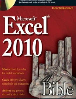 Excel 2010 Bible Discount