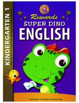 REWARDS SUPER DINO ENGLISH KINDERGARTEN 1 Hot on Sale