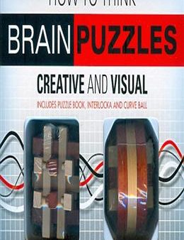 How to Think Brain Puzzles: Creative and Visual (Includes Puzzle Book, Interlocka and Curve Ball) Online Hot Sale