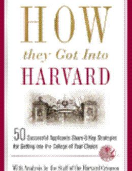 How They Got Into Harvard For Discount