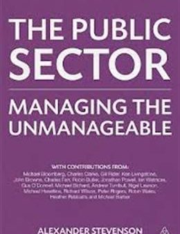 The Public Sector: Managing the Unmanageable Discount