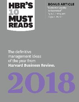 HBR`S 10 Must Reads 2018 Hot on Sale