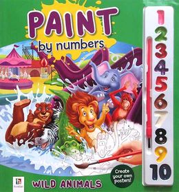 Paint With Numbers: Wild Animals For Cheap