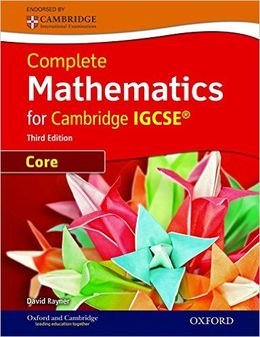 Core Mathematics for Cambridge IGCSE® with CD-ROM, 3E Supply