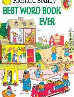 Richard Scarry s Best Word Book Ever (Revised)(Giant Little Golden Book) Online Sale