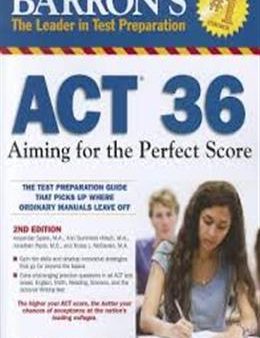 Barron s Act 36: Aiming for the Perfect Score, 2E on Sale