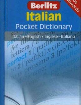 Berlitz Italian Pocket Dictionary: Italian-English Inglese-Italiano Online Sale