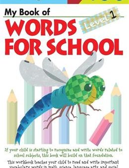 Kumon My Book Of Words For School Level 1 Ages 4 5 6 Supply