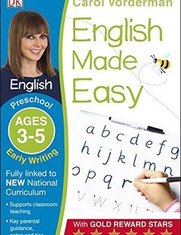 English Made Easy Early Writing Preschool Ages 3-5 Supply