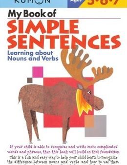 KUMON WORKBOOKS MY BOOK OF SIMPLE SENTENCES AGES 5 6 7 Sale