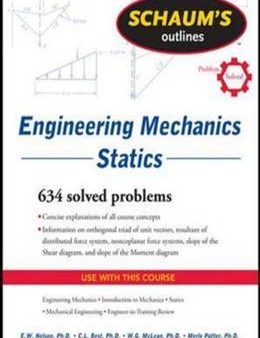 Schaum s Outline of Engineering Mechanics: Statics Fashion