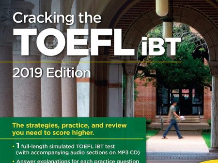 Cracking the TOEFL iBT with Audio CD, 2019 Edition (College Test Prep) Online now