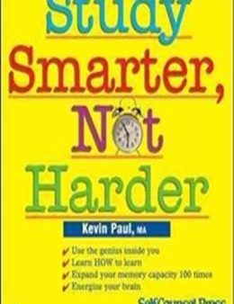 Study Smarter, Not Harder, 3E For Cheap