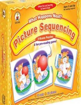 What Happens Next? Picture Sequencing Board Game: 3-scene puzzles Online Sale