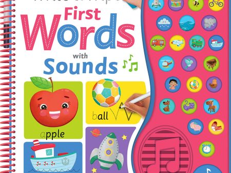 Write and Wipe First Words with Sound For Cheap