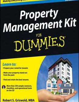 Property Management Kit For Dummies 3E, With Cd on Sale