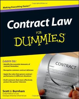 Contract Law For Dummies For Discount