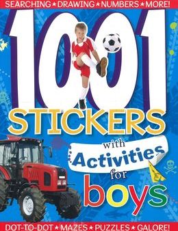 1001 Stickers with Activities For Boys Online